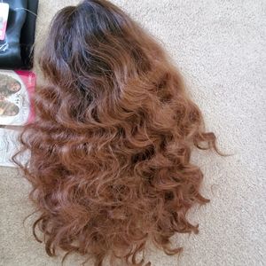 Lace front wig